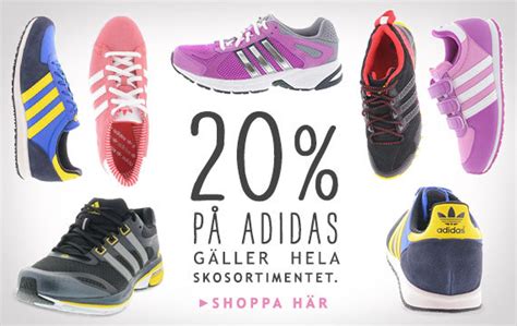 adidas rabatt 20 procent.